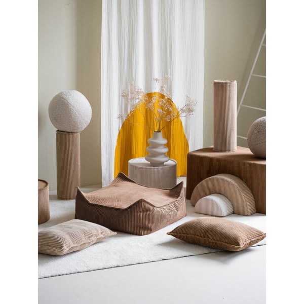 Brūns velveta bērnu sēžammaiss Square – Wigiwama-image-3