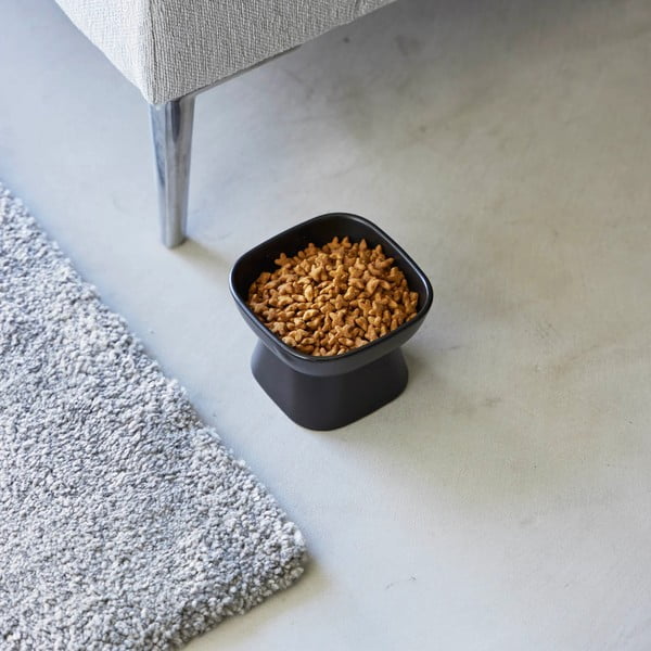 Keramikas bļodiņa mājdzīvniekiem Tower – YAMAZAKI-image-3