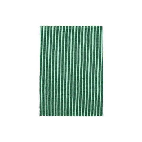 Zaļa vienguļamā kokvilnas gultas veļa 140x220 cm Cheerful – Södahl-image-2