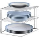 Balts tērauda papildu virtuves plaukts 25x25 cm Silos – Metaltex