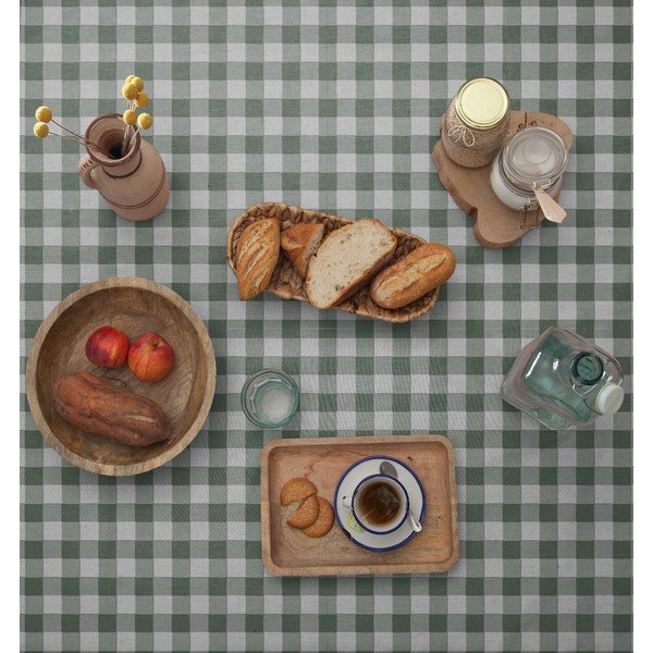Galdauts Really Nice Things Green Vichy, 140 x 140 cm-image-2