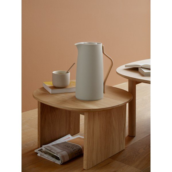 Bēšs nerūsējošā tērauda termosa kanna 1,2 l Emma – Stelton-image-1