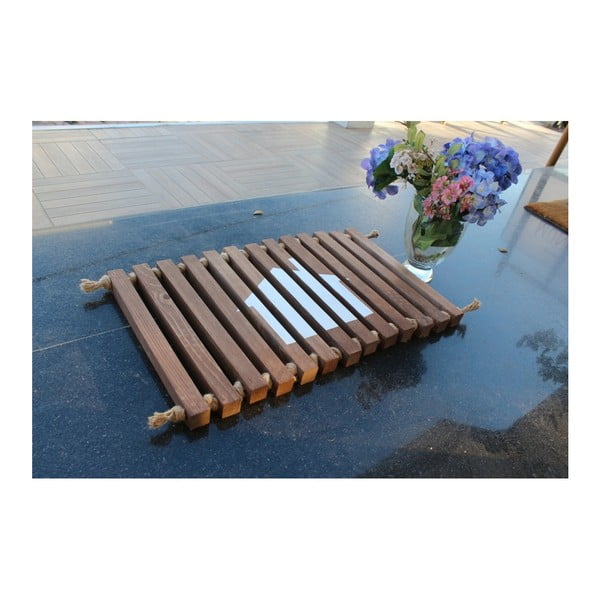 Koka paklājs Doormat Woodie, 64 x 40 cm-image-1