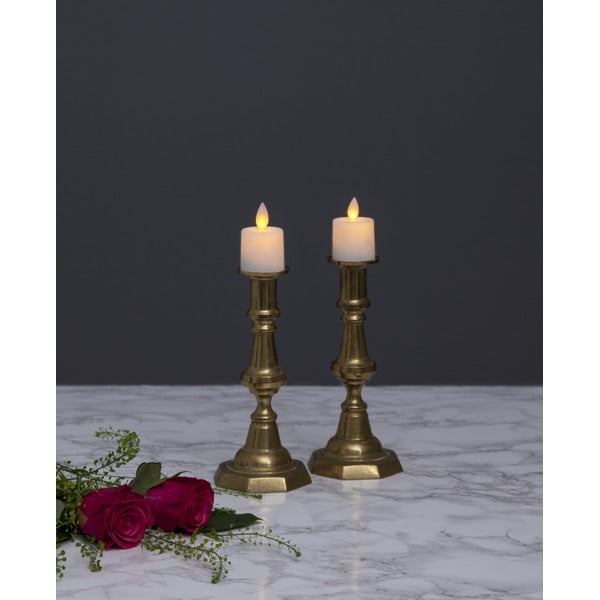 LED svece (2 gab.) (augstums 6 cm) M-Twinkle – Star Trading-image-4