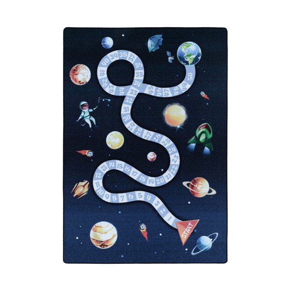 Tumši zils bērnu paklājs 100x150 cm Play Space – Ayyildiz Carpets