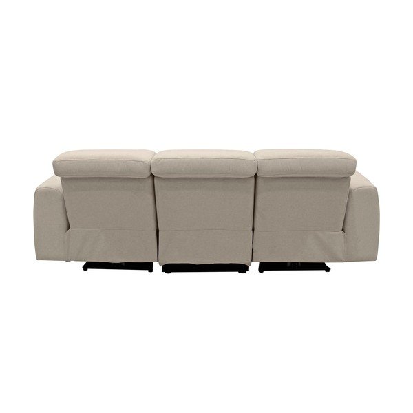 Balts dīvāns no ādas imitācijas 216 cm Capena – Støraa-image-3