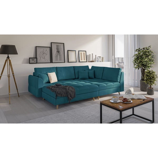 Tirkīzzils kāju soliņš Ariella – Ropez-image-3