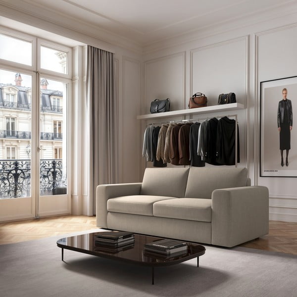 Bēšs dīvāns 218 cm Baga – Rodier-image-1