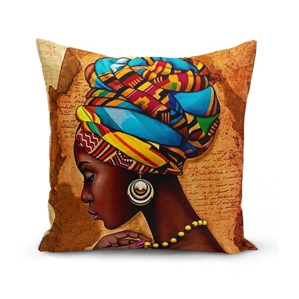 3 spilvendrānu komplekts Minimalist Cushion Covers African Culture, 45 x 45 cm-image-3