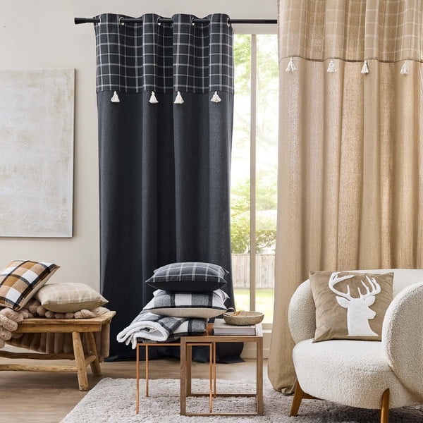 Dekoratīvais spilvens 45x45 cm Ecossais – douceur d'intérieur-image-1