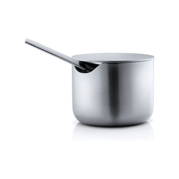 Pelēka nerūsējošā tērauda cukurkarote Blomus Basic-image-1