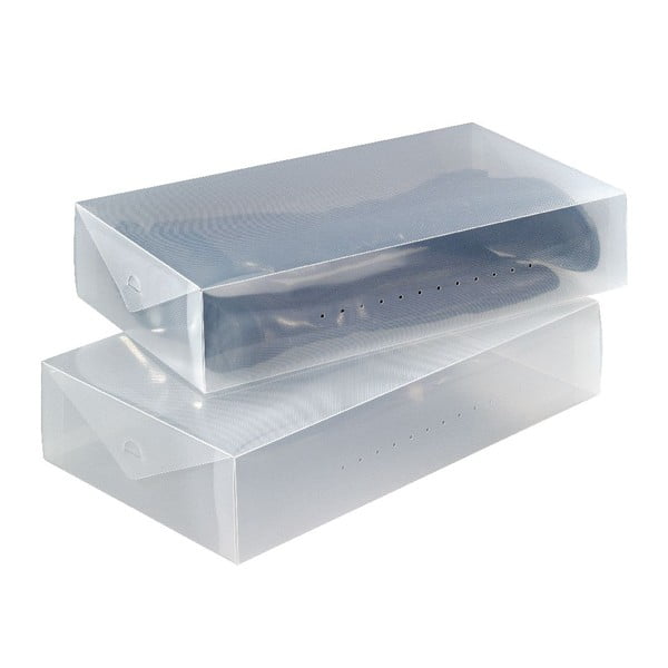 2 Zābaku uzglabāšanas kastu komplekts Wenko Pack-image-1