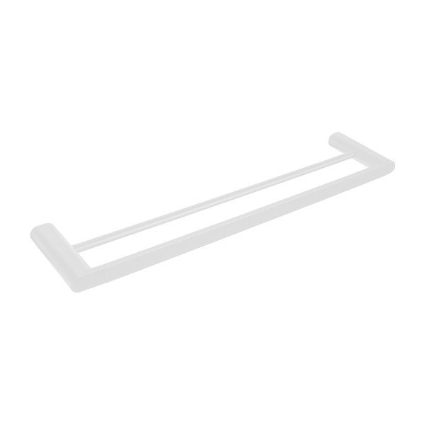 Balts misiņa sienas dvieļu turētājs Flori – Sapho