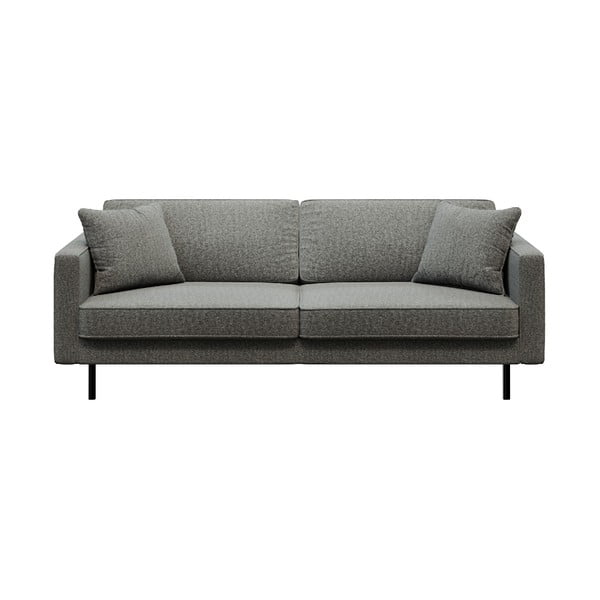 Tumši pelēks dīvāns MESONICA Kobo, 207 cm