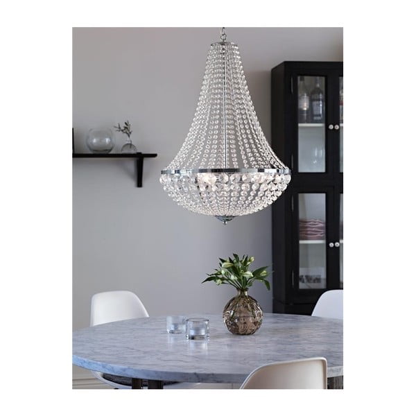 Piekaramā lampa sudraba krāsā ø 40 cm Gränsö – Markslöjd-image-2