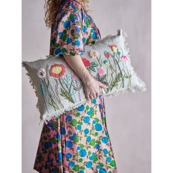 Kokvilnas dekoratīvais spilvens 60x35 cm Tetti – Bloomingville-image-1