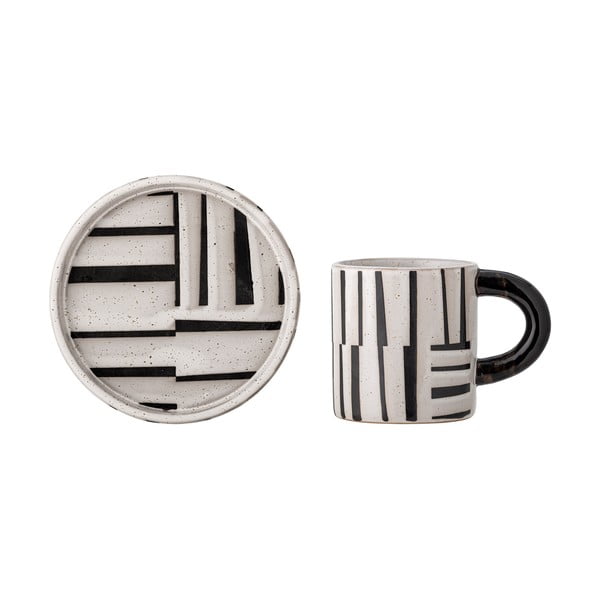 Melnbalta māla tasīte 300 ml Frankie – Bloomingville-image-3