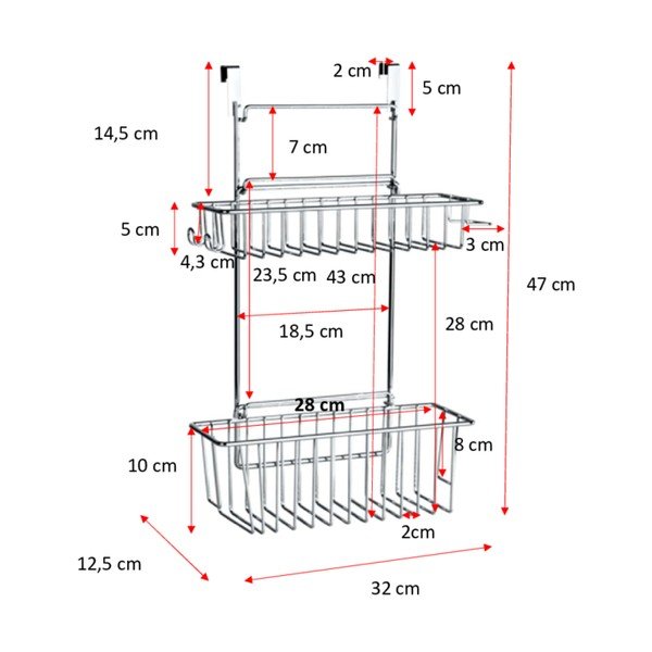 Piekaramais grozs Wenko Clip-On-image-4