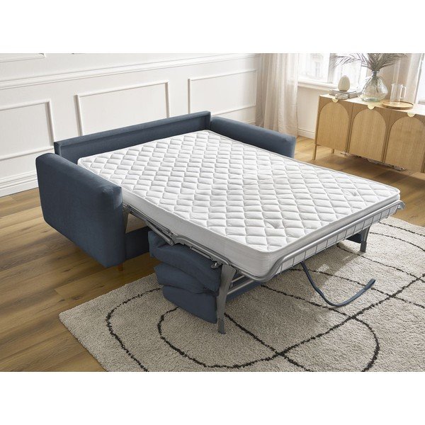 Tumši zils salokāms dīvāns 200 cm Cocoone – Bobochic Paris-image-1