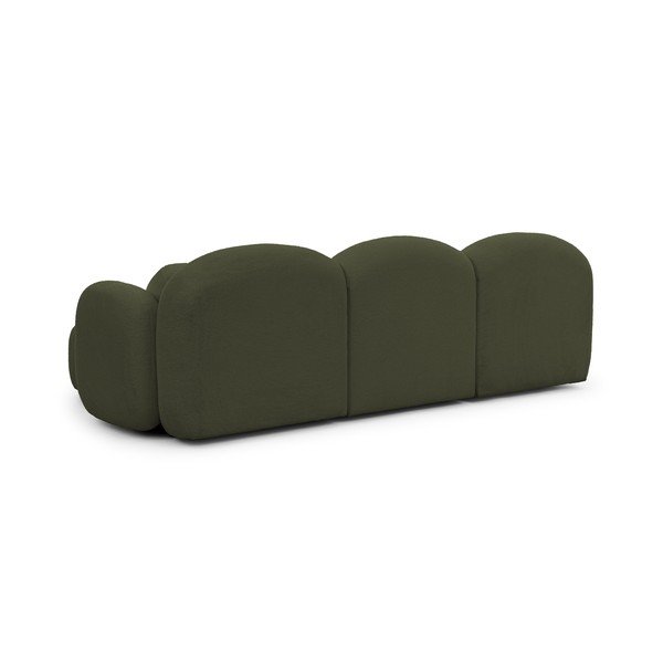 Zaļš stūra dīvāns no buklē auduma (ar labo stūri/ar zvilni) Orbit – Ropez-image-3