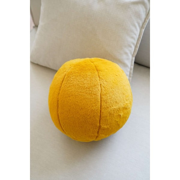 Mikroplīša dekoratīvais spilvens ø 25 cm Top – Mioli Decor-image-4