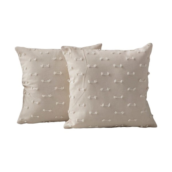 Spilvendrānas (2 gab.) 43x43 cm Tuffet – Mioli Decor