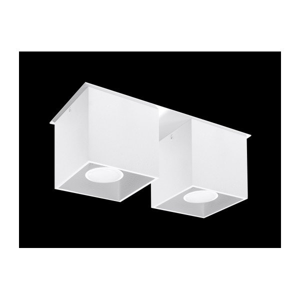 Balts griestu gaismeklis Sollux Geo-image-3