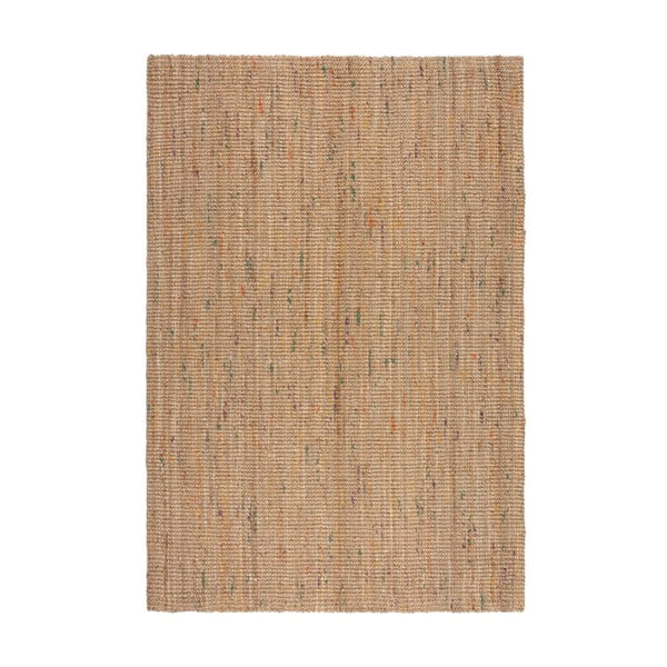 Dabīga toņa ar rokām darināts džutas paklājs 120x170 cm Jute Boucle Multi – Flair Rugs