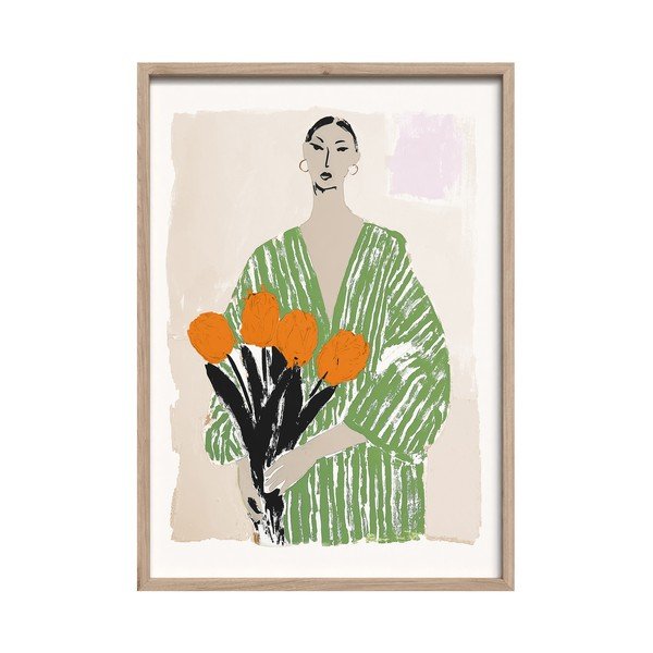 Drukāta glezna ar rāmi 50x70 cm Stella – Styler