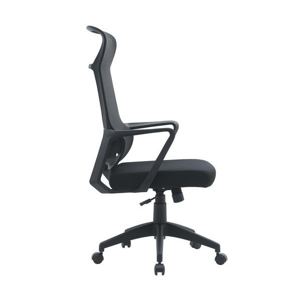 Melns polsterēts biroja krēsls Hoboken – Yes Everyday-image-3