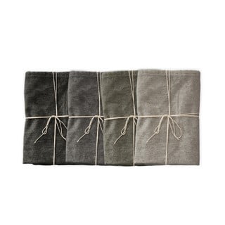 4 lina salvešu komplekts Really Nice Things Cool Grey, 43 x 43 cm