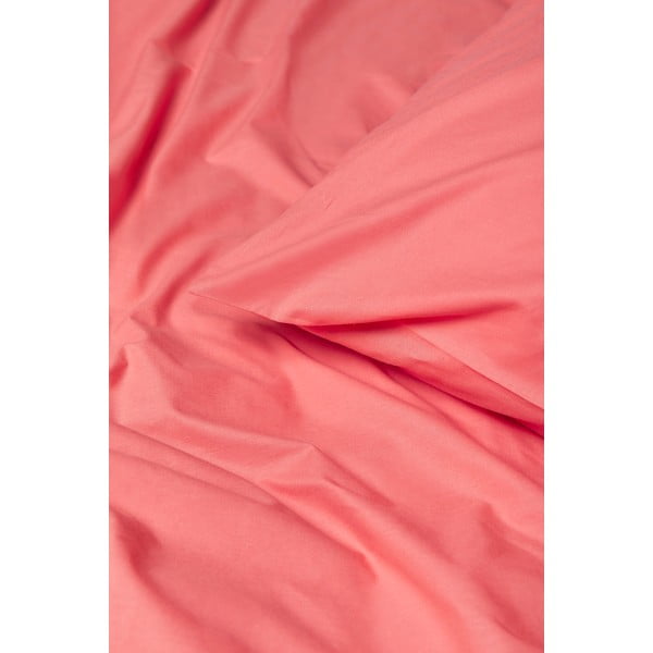 Koraļļu rozā divguļamā kokvilnas gultasveļa Bonami Selection, 200 x 220 cm-image-1