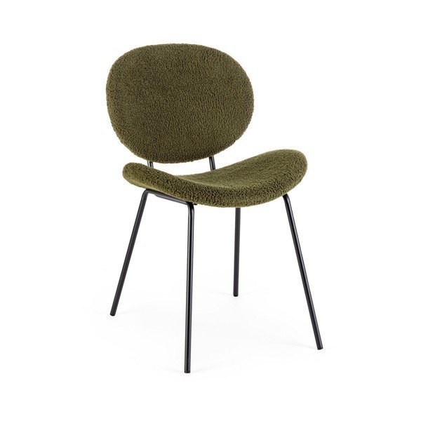 Haki polsterēts pusdienu krēsls Maddie – Yes Everyday