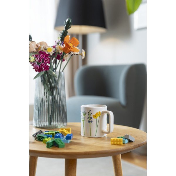 Balta keramikas bērnu krūze 300 ml Meadow Flowers – LEGO®-image-2