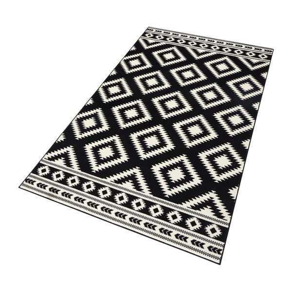 Melns paklājs Hanse Home Gloria Etno, 80 x 200 cm-image-3