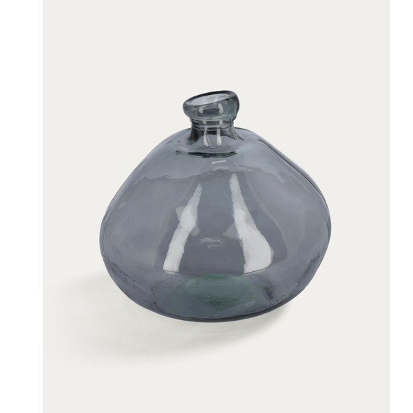 Zila pārstrādāta stikla vāze (augstums 33 cm) Brenna – Kave Home