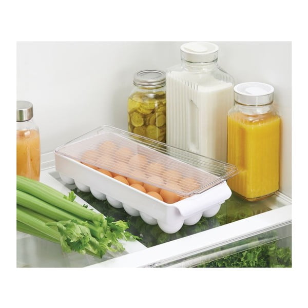 Olu uzglabāšanas kaste iDesign Fridge Egg Large-image-2