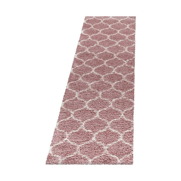 Rozā celiņa paklājs 80x250 cm Salsa – Ayyildiz Carpets