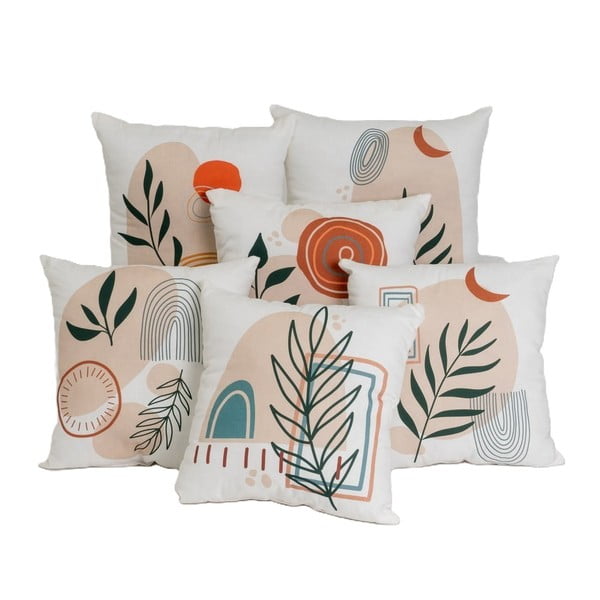 Dekoratīvie spilveni (6 gab.) 45x45 cm – Casa Selección