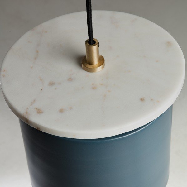 Zilāa griestu lampa Kave Home Argy-image-1
