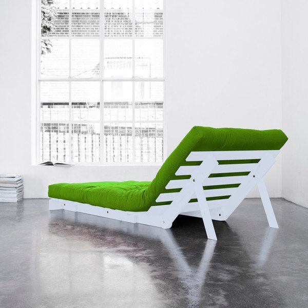 Mainīgais krēsls Karup Roots White/Lime-image-1