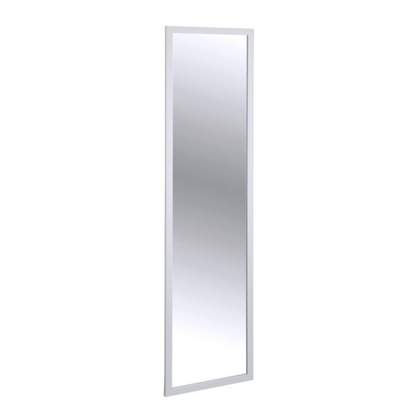 Balts piekaramais spogulis durvīm Wenko Home, augstums 120 cm