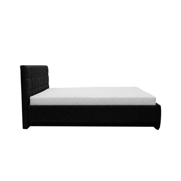 Melna divguļamā gulta Mazzini Beds Dream, 180 x 200 cm-image-3