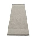 Pelēks iekštelpu un āra celiņa paklājs 70x200 cm Edit Warm Grey – Pappelina