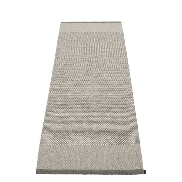 Pelēks iekštelpu un āra celiņa paklājs 70x200 cm Edit Warm Grey – Pappelina