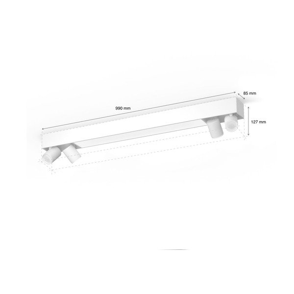 Viedā prožektora tipa lampa ar GU10 spuldžu ietveri Centris – Philips Hue-image-4