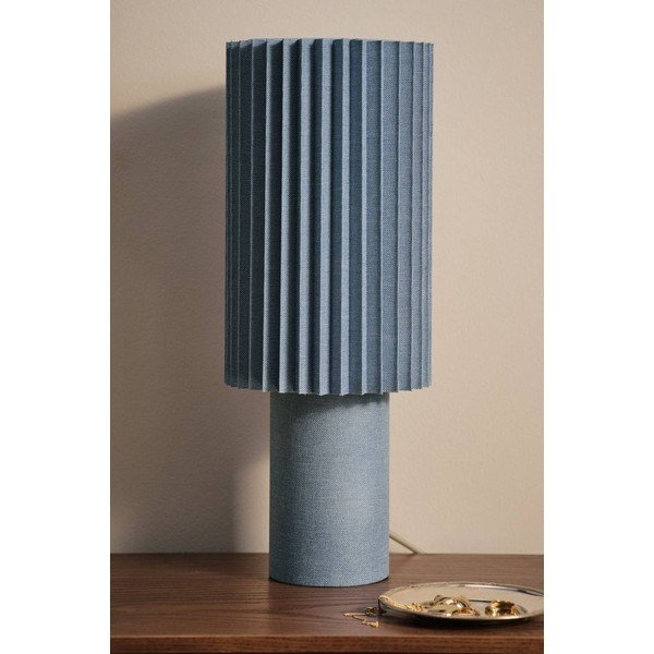 Zila lina galda lampa (augstums 45 cm) Harriet – Jotex-image-2