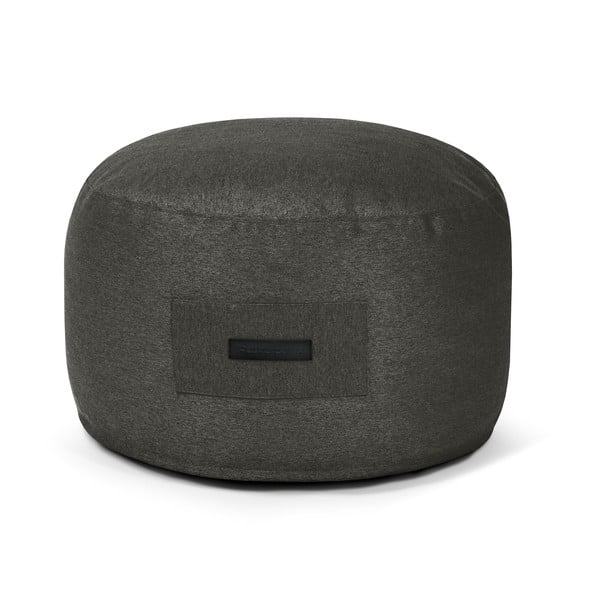 Tumši pelēks pufs Om 60 – SLOWDOWN