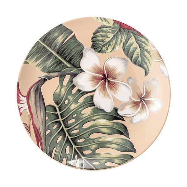 Keramikas šķīvis Bloomingville Aruba Jungle, ⌀ 20 cm