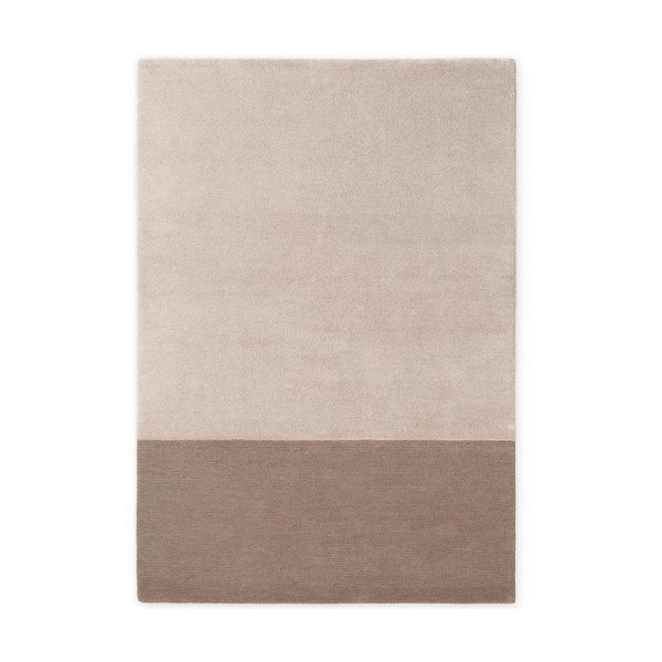 Brūns/krēmkrāsas paklājs no vilnas maisījuma 200x290 cm Hugo – Villeroy&Boch
